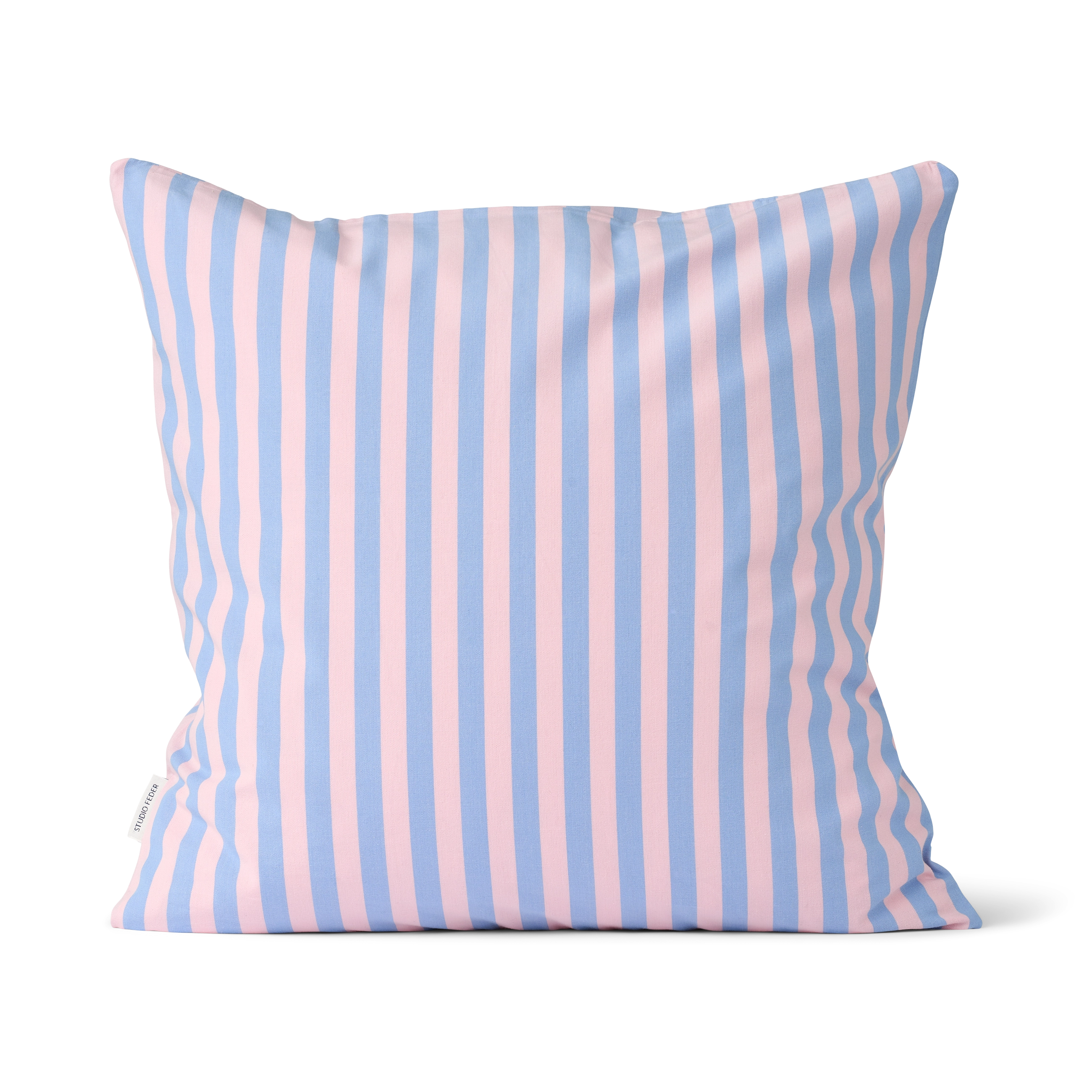 Sienna pude, Evening Beach - 50x50 cm.